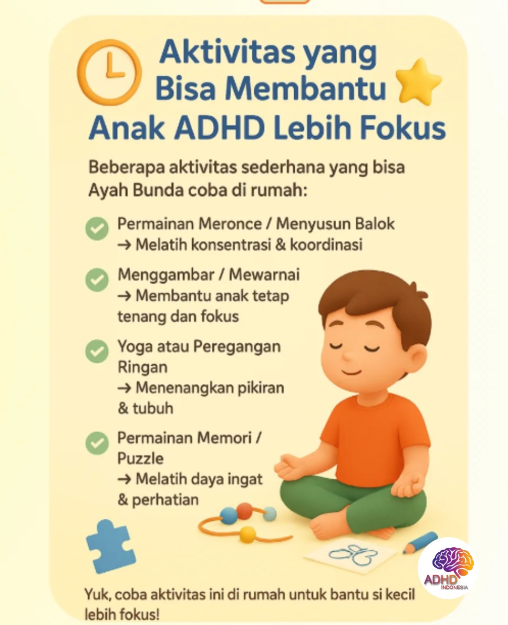 Pendekatan Edukatif yang Tepat untuk Anak ADHD di Kabupaten Parigi Moutong